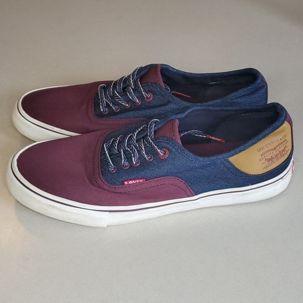 Levis Sneakers, Two-Tone Women's Size 9